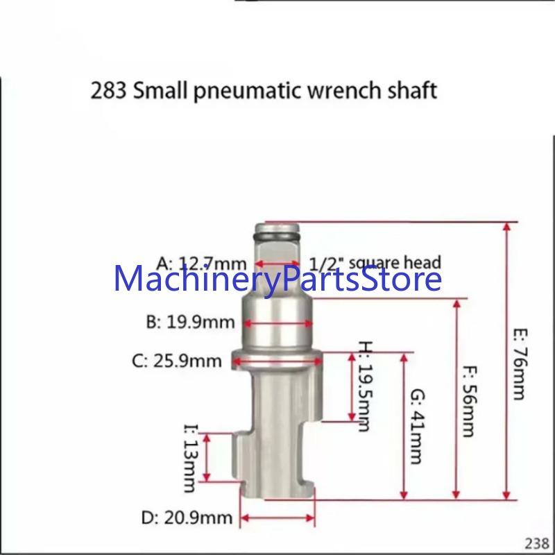 1/2" Pneumatic Tools Air Impact Wrench Anvil Driver spindle Axis Hammer block Repair Parts 1PC