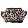 Leopard print jacket, 10cm plush doll outfit, brown. Perfect for mascots, idols, K-pop dolls, and other fan activities. [Used]