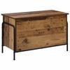 Storage Box Reclaimed Wood 80 X 40 X 49.5 Cm Engineered Wood