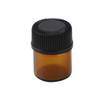 100Pcs Essential Oil Bottle Thick Glass Shock Resistant UV Protection Portable Essential Oil Bottle