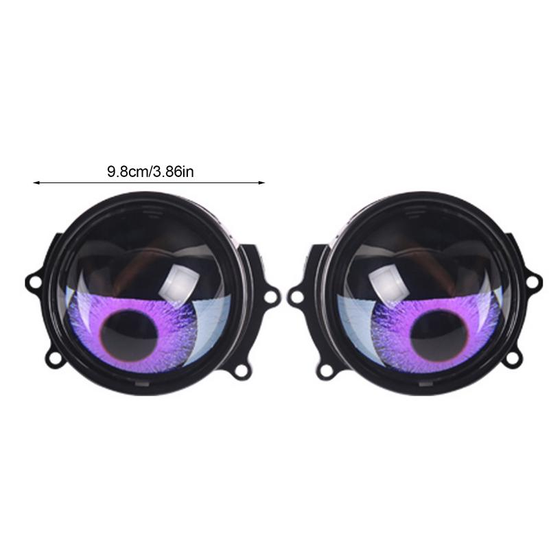 Devil Eyes Light LED Dynamic Devil Eye Car 12V Headlights LED Automotive Headlight Bulbs WiFi Control For Most Cars