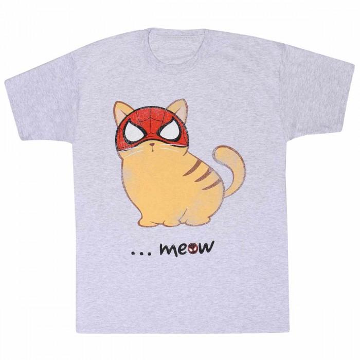 

Spider-Man Unisex Adult Meow Miles Morales T-Shirt XXL
