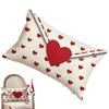 Pillow Cover for Valentine's Day  Love Envelope Cushion Cover Valentine's Day Wedding Anniversary Sofa Decoration Pillow Cover