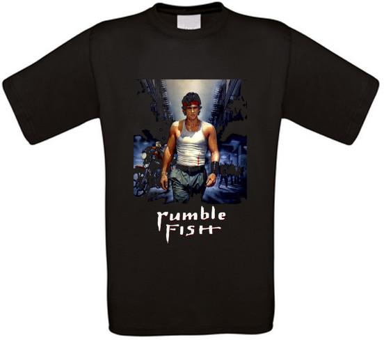 Rumble Fish Cult Movie T-Shirt All Sizes XL