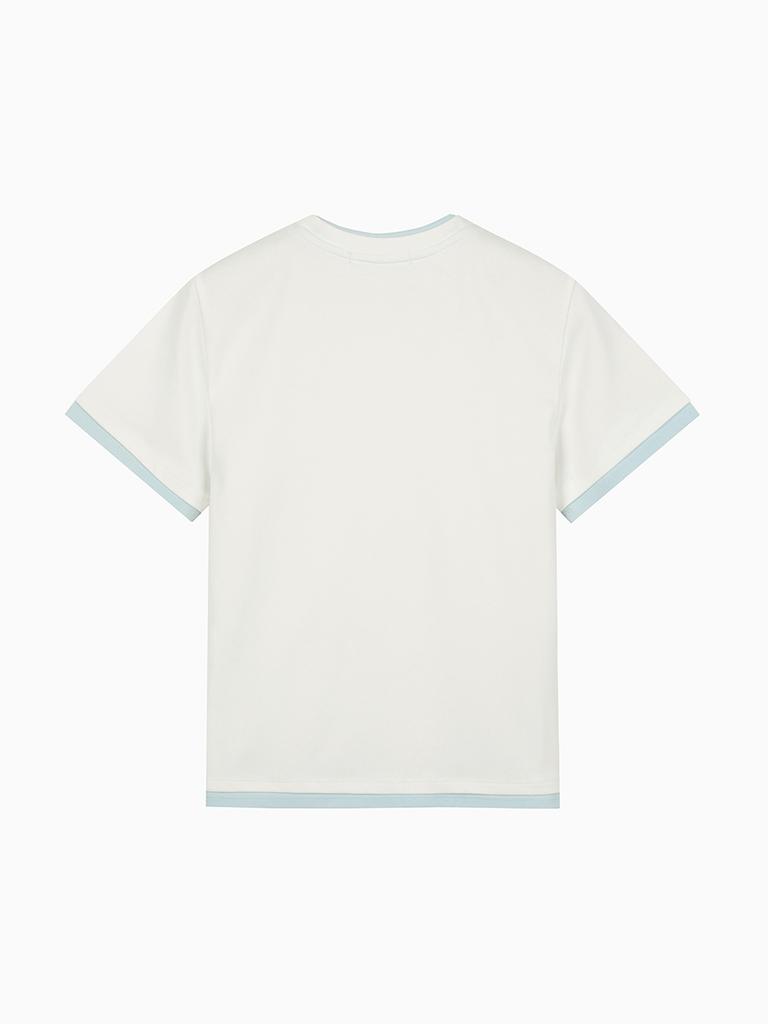 HANGTEN Women'S Layered Short Sleeve T-Shirt_003(10570-131-415-69)