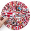 100 Fire Truck Graffiti Stickers - Cartoon Decor for Water Bottles, Phone Cases, Suitcases