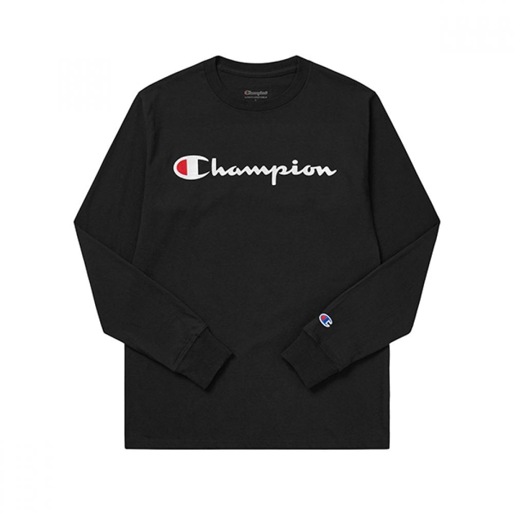 

Champion Gt78h Y06794 003 ClaSSic Script Graphic Logo Men S Long Sleeve Tee GT78H Y06794 003 (XL)
