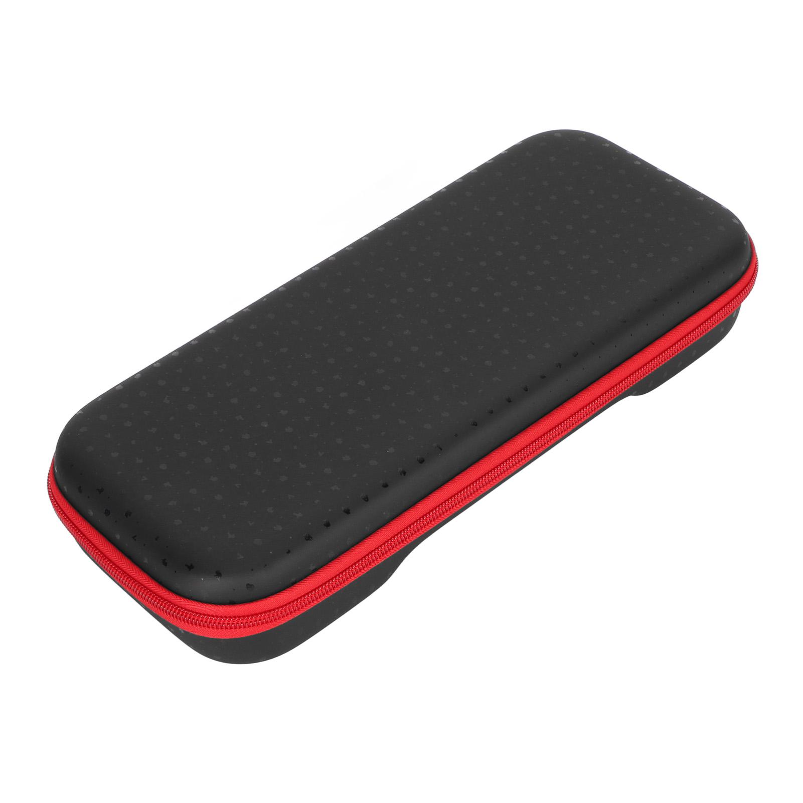 

Handheld Console Carrying Case Waterproof Shockproof EVA Hard Carrying Case for ROG ALLY Red Zipper