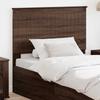 Headboard in Brown Oak Look 100 cm Particleboard