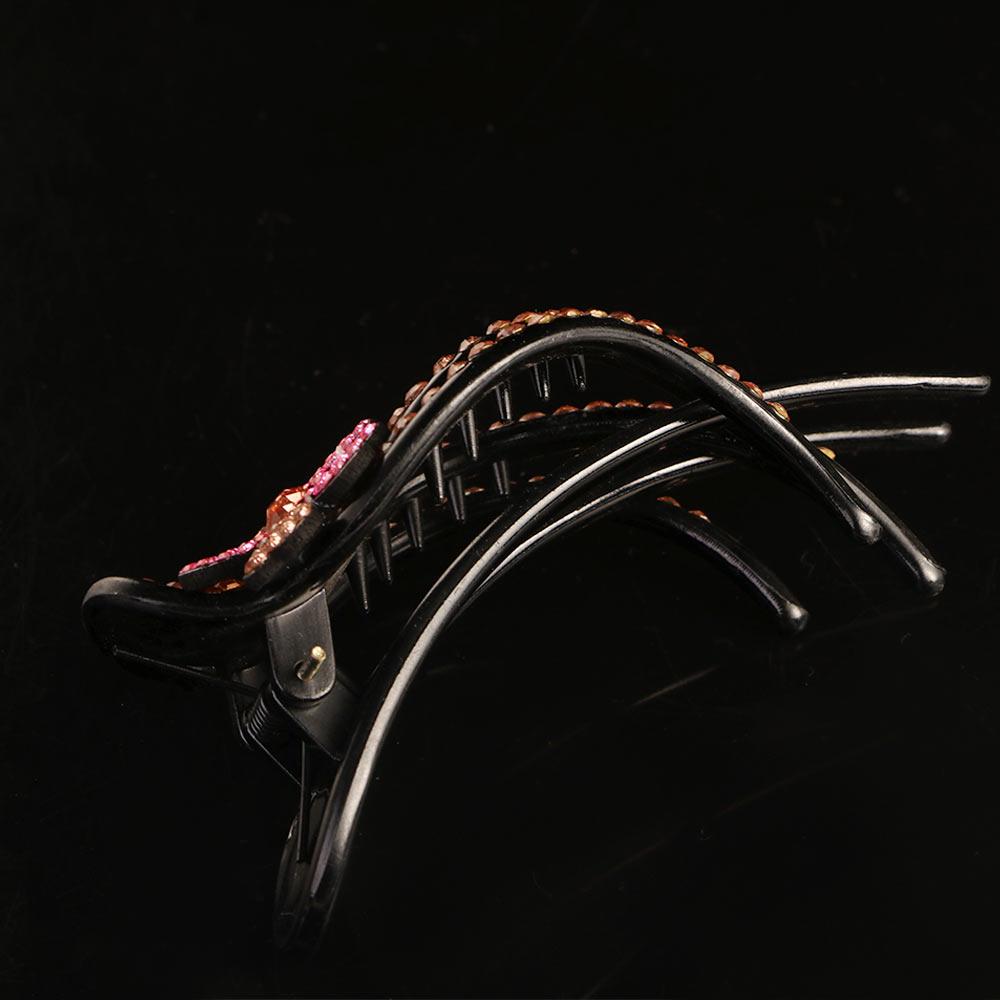 Large Size Handmade Crystal Flower Hair Accessories Hairgrip Crystal Hair Clip Hair Claws