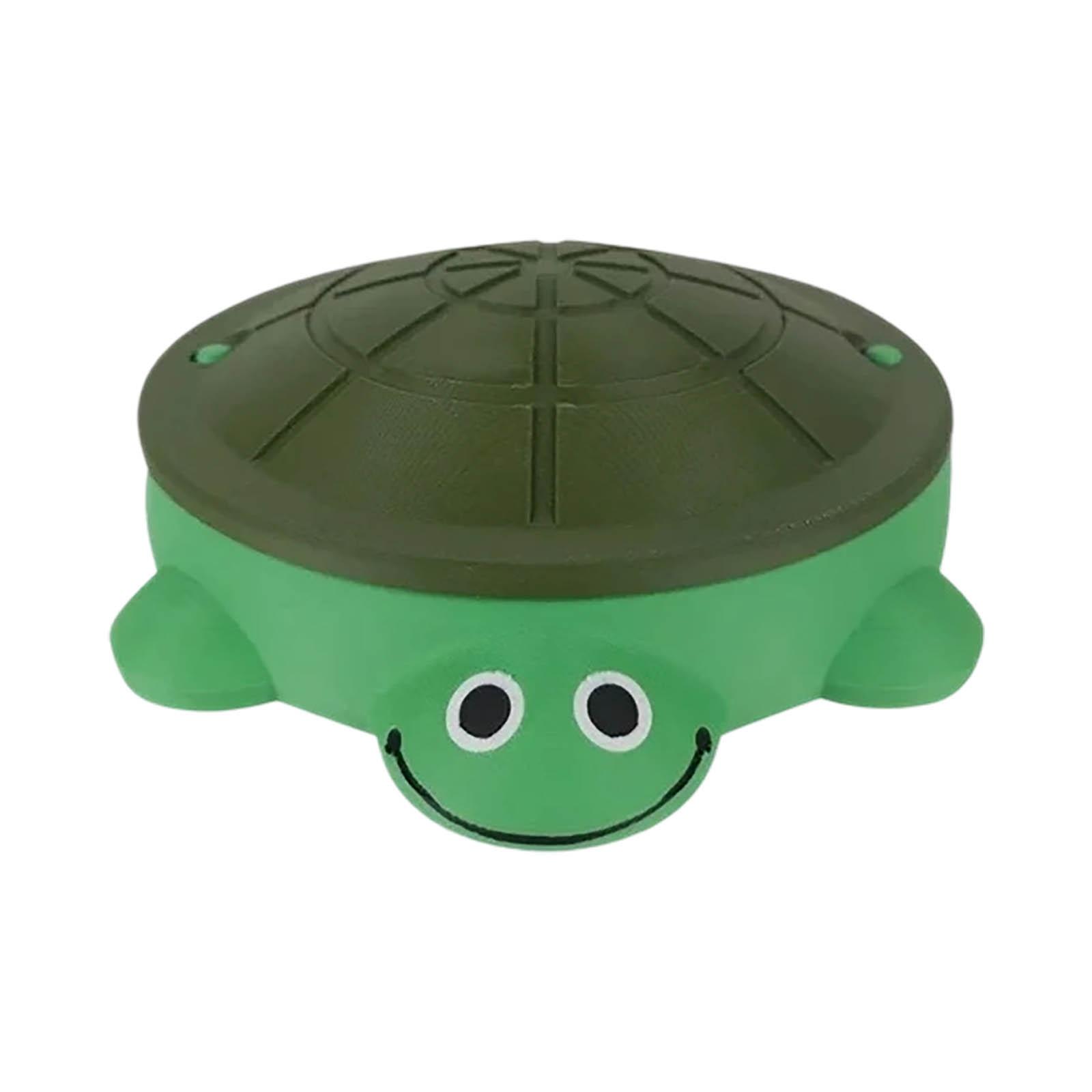 

Круглая песочница-черепаха, Круглая песочница-черепаха для детей, Игровая площадка на открытом воздухе с крышкой и пластиковым дизайном, Идеально подходит для игр с песком One Size