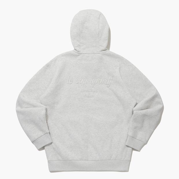 LECOQ Sherpa Zip-Up Hoodie Oatmeal (Qp423Tfto2) (B Type)
