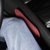 Leather Car Leg Cushion Elastic Memory Foam Knee Pad Car Pillow Cushion Armrest Pad Universal Thigh Support Accessories