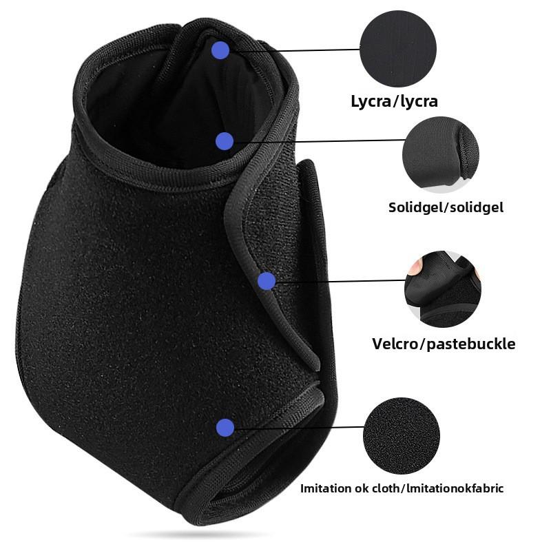 Compresă Caldă și Rece Gel Solid Protecție Glezne, Absorbție Șocuri, Compresie Lentă, Elastic, Ajustare Fixă și Reglabilă, Protecție Glezne Caldă și Rece