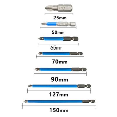 Magnetischer Schraubendreherbit Elektrisch Multifunktional Hohe Härte Teil PH2