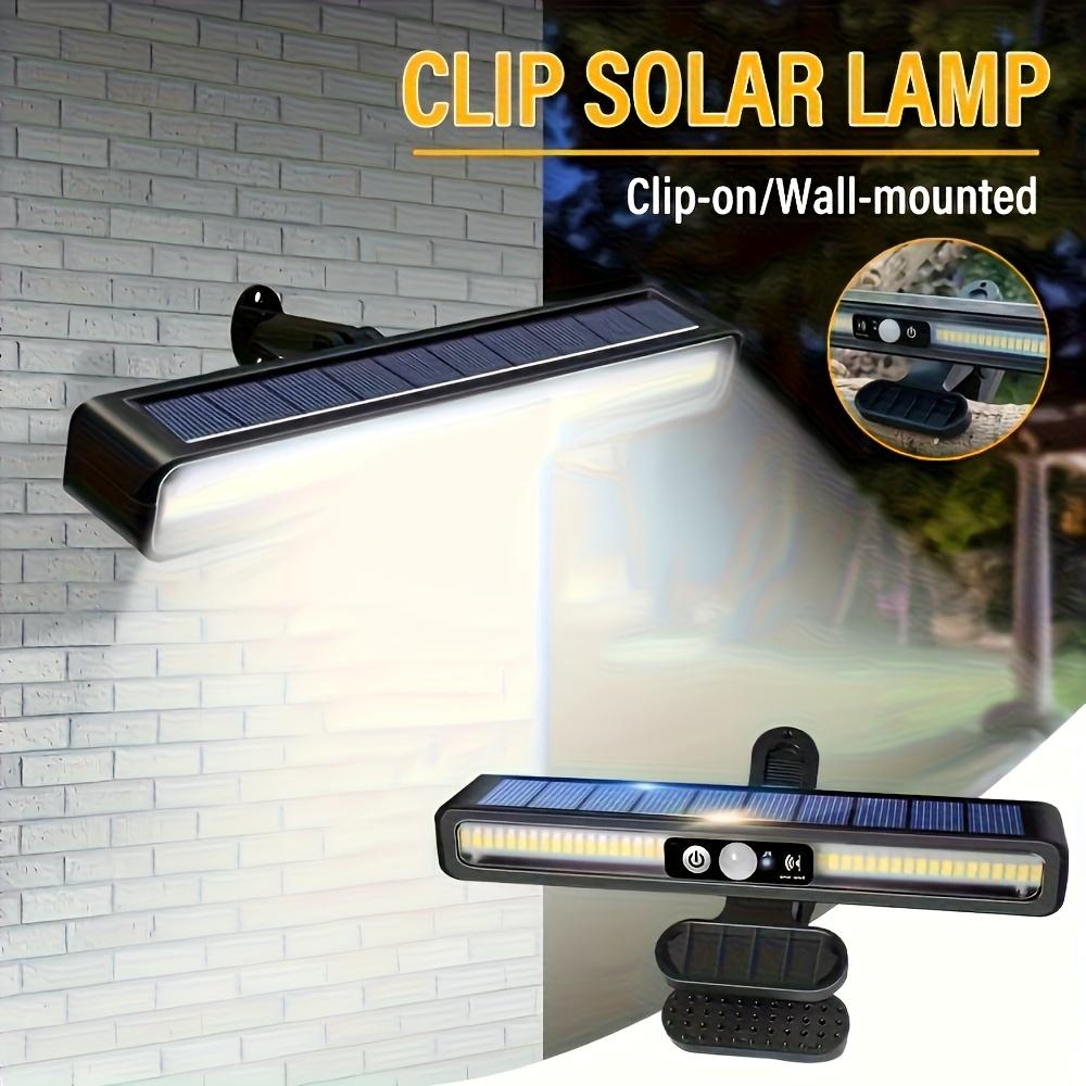 

Motion Sensor Solar Light, Clip + Wall Mount, IP65 with 3 Lighting Modes, 36 LED Portable Safety Lights