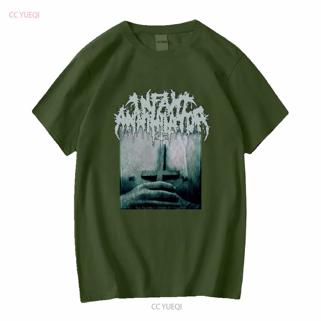 Infant Annihilator The Palpable Leprosy Of Pollution T-Shirt Unisex S bis 5XL Be1195 Vintage gewaschen Bequem Weich Mann