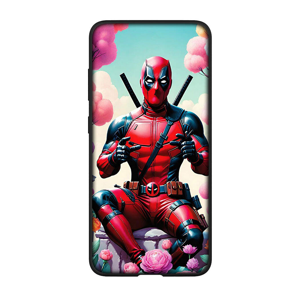 for Samsung Galaxy S25 S24 iPhone 17 16 15 Xiaomi Redmi Note 14 13 12 11 Plus Pro Max XR A57 Phone Case Cartoon Deadpool Marvel Wolverine OPPO Huawei