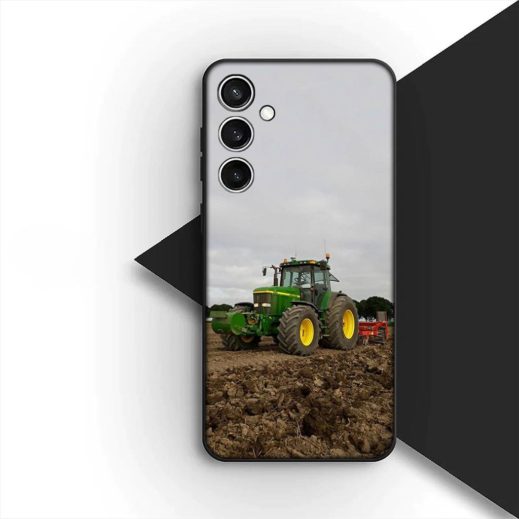 Měkký kryt pro Motorola Moto G86 G57 E14 E15 G14 G34 G67 G84 G24 A54 G15 Power E22 Pouzdro na telefon Farmy Vozidla Traktory