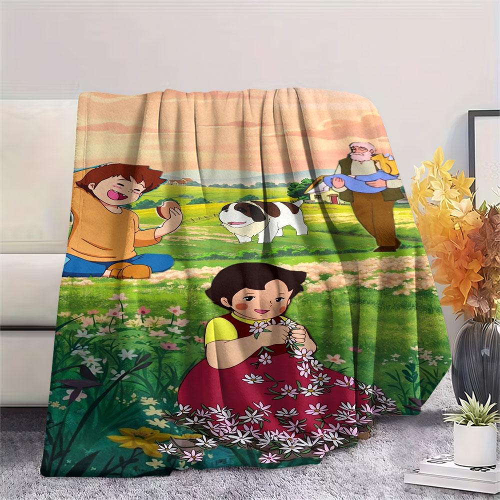 Alpine Girl Blanket, High quality Comfortable for All Seasons, Home Decor, Warmth and Comfort