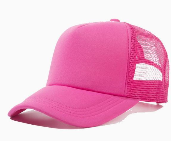 Custom Logo 5 Panel Mesh Sports Cap Flat Brim Snapback Trucker Hat Blanks Embroidered Formal Style for Fishing Baseball Cap adult size розы красного