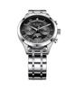 Seinteuseukoteuleondeon Hestia Diamond Multi Watch + Leather Band - Black / St7501M-Sbs1