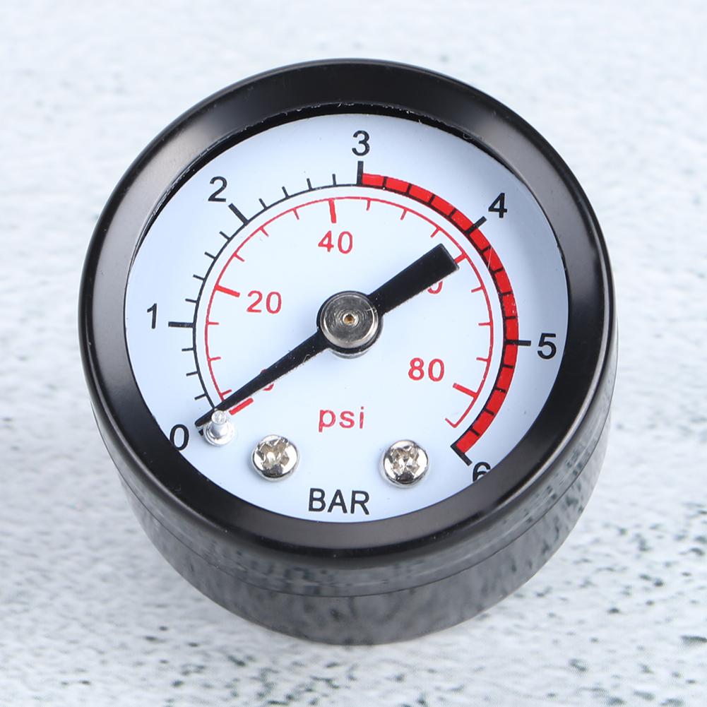 0?6BAR 0?80psi Atomizer Pressure Gauge Replacement for Stainless Steel Sprayer Accessories
