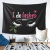 Lashes Eyelash Lash Artists Cosmetics Tapestry Decor Art Aesthetic Tapestries Living Room Bedroom Home Wall Cloth Wall Hanging