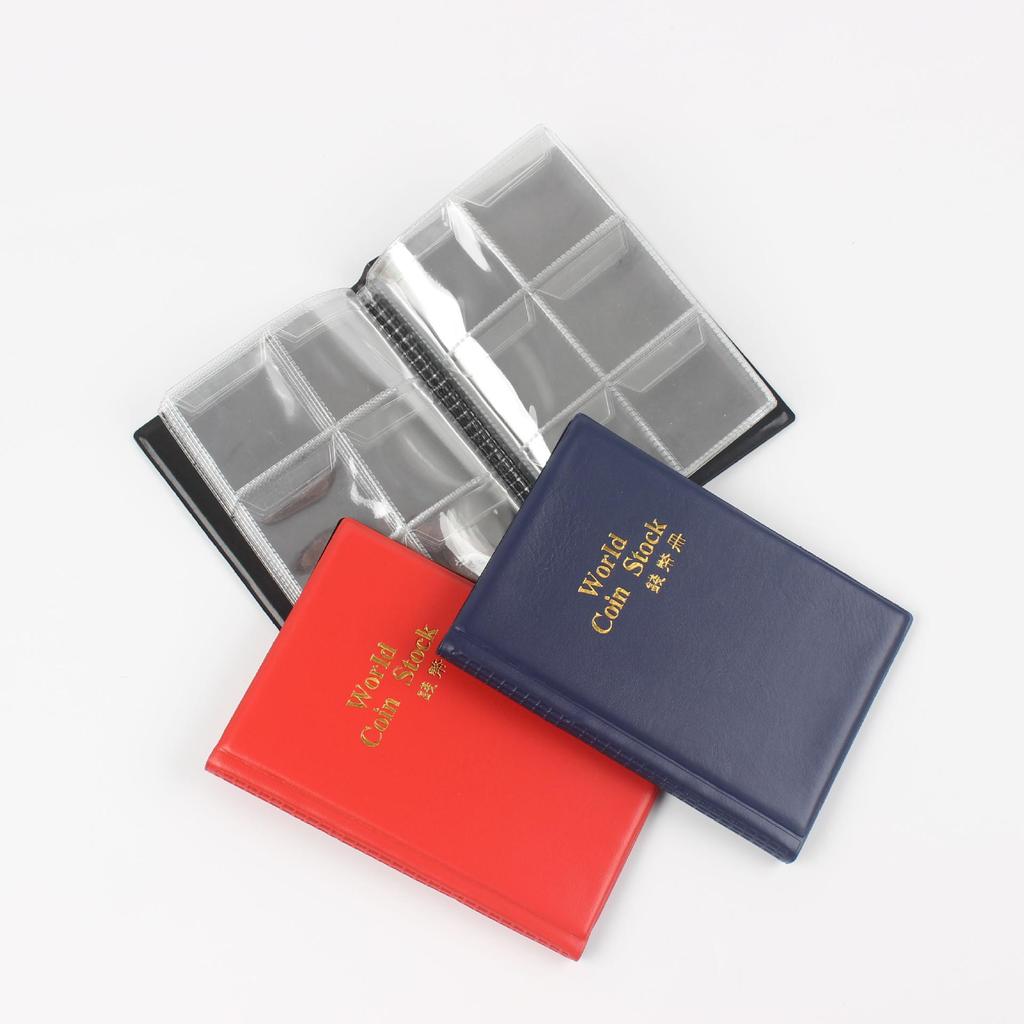 60-Pocket Coin Collection Album for Small Coins and Commemoratives