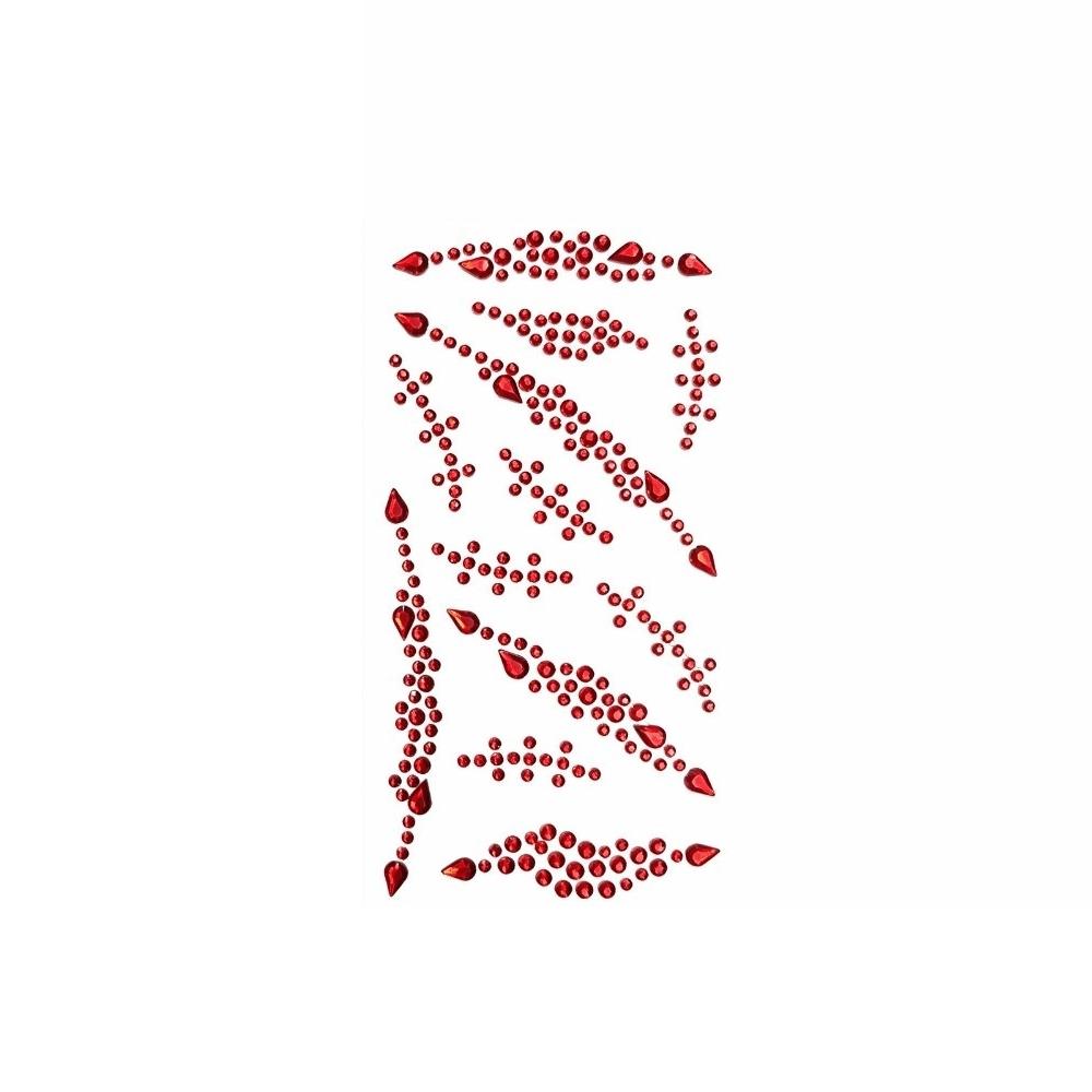 Makeup Crystal Tattoo Sticker Rhinestone Face Gem Sticker Halloween Party