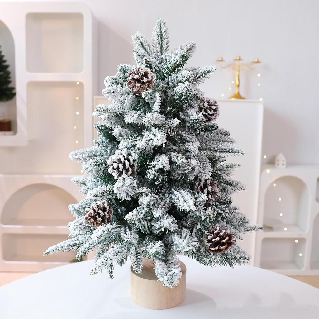 Shengyuan PE/PVC Pointed Christmas Tree Ornament for Desktop or Window Display