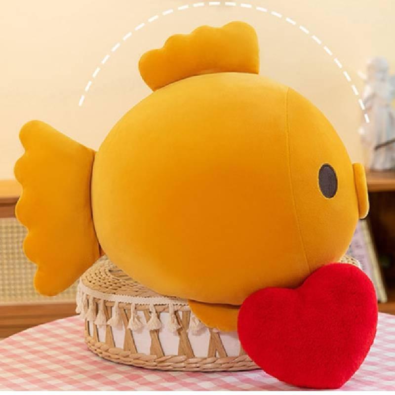 Adorable Fish Shaped Plush Pillow Soft Down Cotton Cute Gift For Girls Birthday