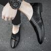Neuer Herren Bequemer Freizeitschuh Echtes Leder für Herren Herren Hochzeitsschuhe Elegante Herren Fahrschuhe 2024 Slipper Herren