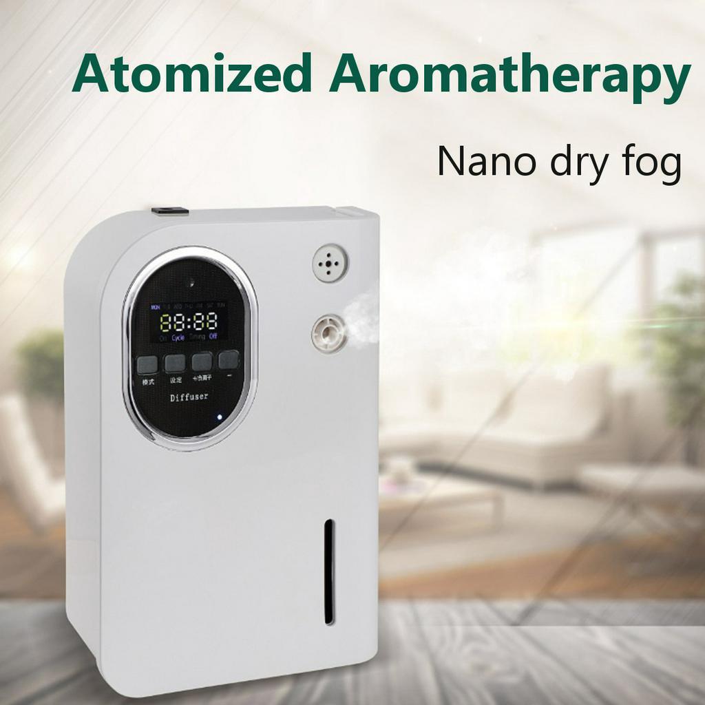DC 12V Fragrance Diffuser Air Purifier Essential Oil Air Ionizer with Timer Funciton and LCD Display for office hotel Home