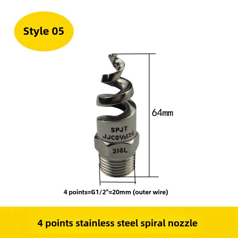 Fine Mist High-Pressure Copper Nozzle for Dust Control and Cooling In Construction and Agriculture