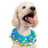 2Pcs/Set Hat and Tutu Collar Lawn Goose Clothes Colorful Pom-Pom Goose Clothes  Farmhouse Style