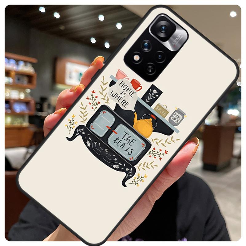 Cozy Autumn Cottage For Redmi 10 9C 10C 12C Cover For Xiaomi Redmi Note 12 Pro 10 9 8 11 Pro 9S 10S 11S 12S Case