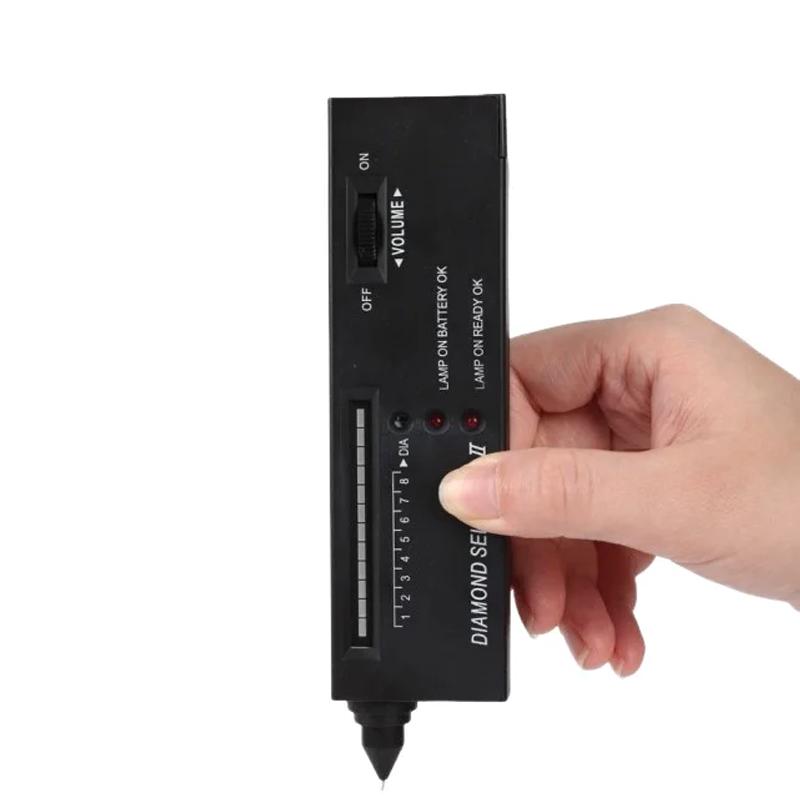 Diamanttester Stift Tragbares Elektronisches Gerät Leichtgewicht Stein Härteprüfung Stift Werkzeug Für Anfänger Jade Moissanit Diamanten