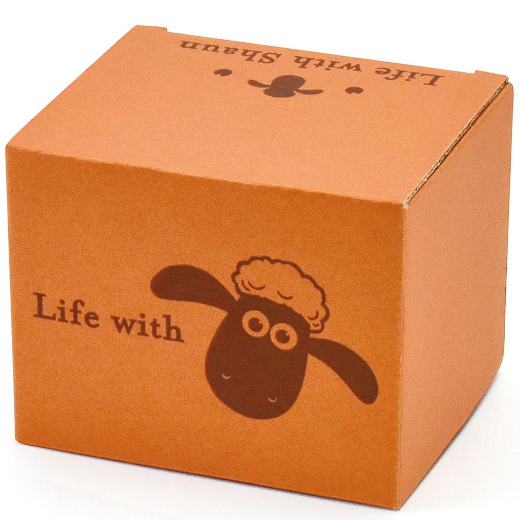 the Diameter with Mino Microwave and Dishwasher Made in 246014 "Shaun Sheep" Mug, Approx. 300ml, Approx. 8x8cm, "Life Timmy," Ware, Safe, Japan,