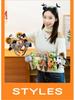 Cute Cartoon Plush Animal Ears Headband - Funny Face-Washing Hair Accessory