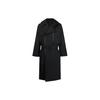 Y 3 Trench Coats Men's Black Lapel Moderate HB3451