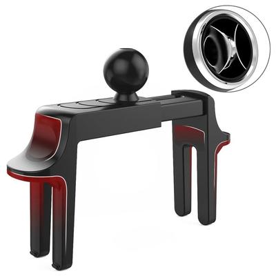 Round Air Outlet 17mm Ball Head Base Stand Car Phone Holder New Car Phone Air Vent Clip Mount