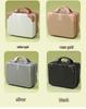 Personalized 14" Mini Makeup Suitcase: Ultra-Light Handbag with Small Gift Box and Password Lock.