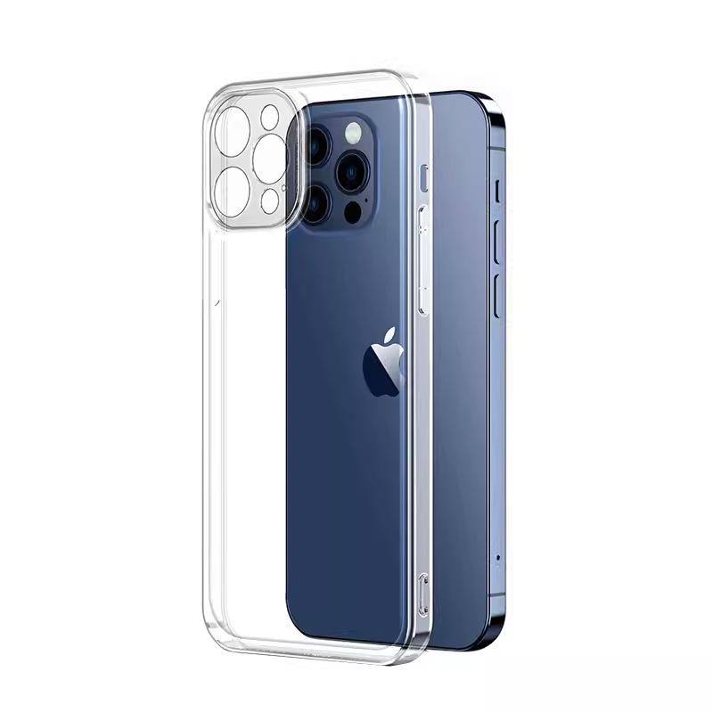 Compatible with Apple 15/15Pro, 13Promax, iPhone14 and 12ProMax Transparent Protective Phone Case.