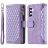 Crossbody Reißverschluss Kartenfach Geldbörse Leder Klapphülle für Samsung Galaxy S25 Ultra S24 Plus S23 S22 A17 A07 A56 A36 A26 A55 Tasche