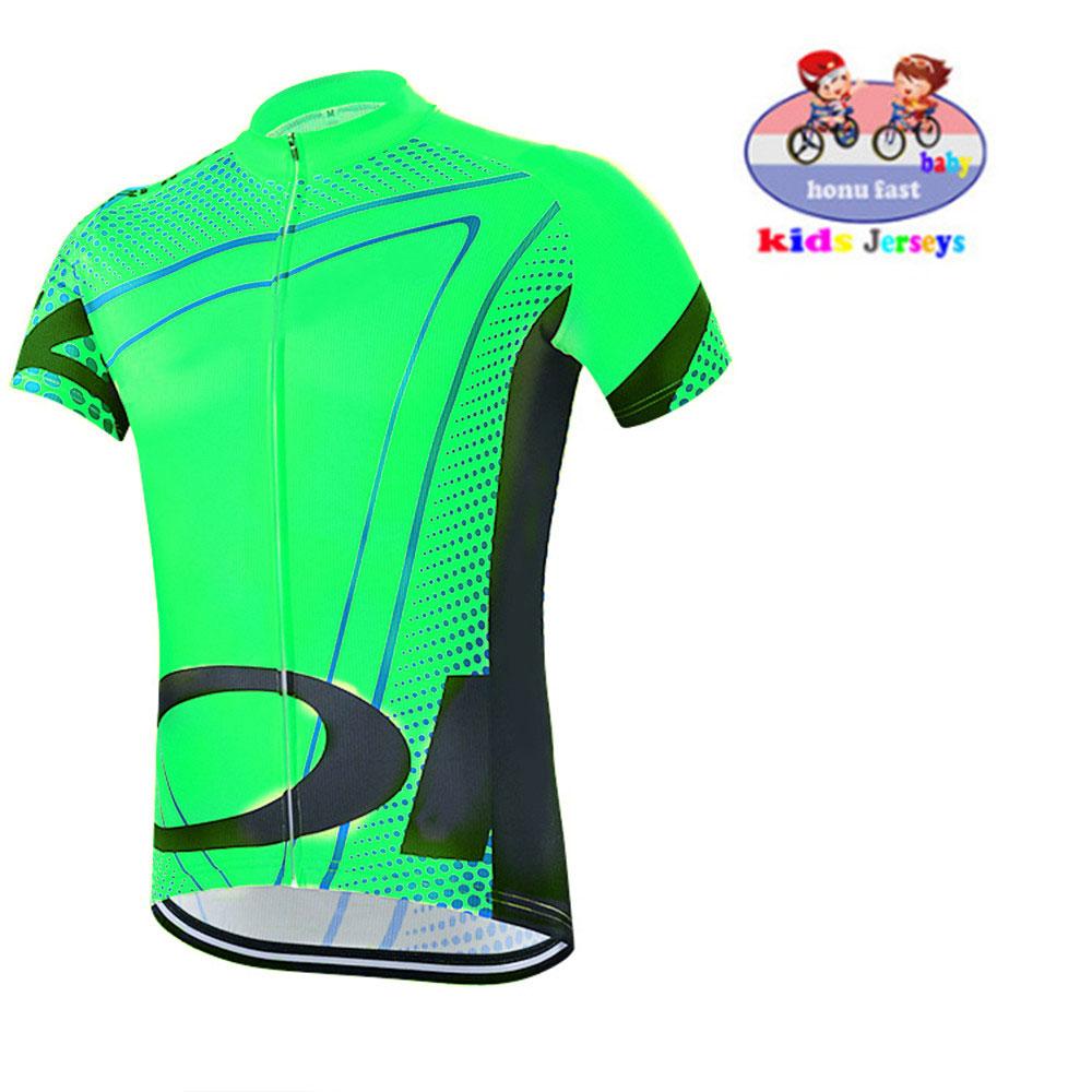 2026 Summer Breathable Cycling Suit Set Kids Bike Suit Short Sleeve Quick Dry Breathable Boy Outdoor Riding Bike MTB Clothing Cycling Jersey