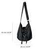 Drawstring Crossbody Shoulder Bag Simple Fashion Bag Versatile Bag Nylon Bags