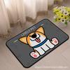 Cartoon Absorbent Bathroom Mat - Non-Slip Door Mat for Home & Toilets