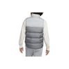 Nike Storm-FIT Windrunner Color Block Logo Stand Collar Zip Vest Men Vests Gray FB8193-077