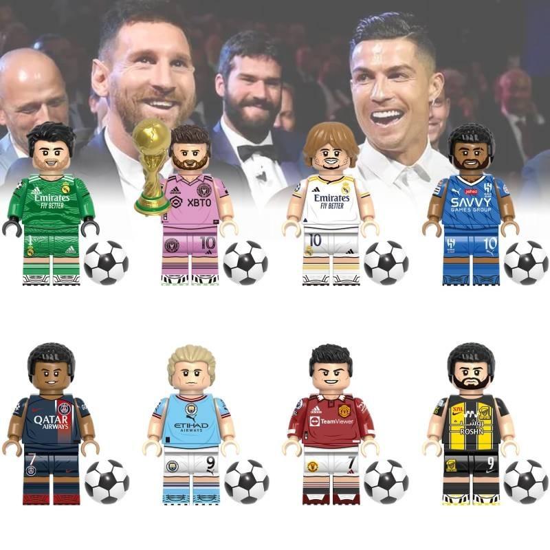 Ultimate Soccer Star Series Building Block Toy Durable Abs Plastic